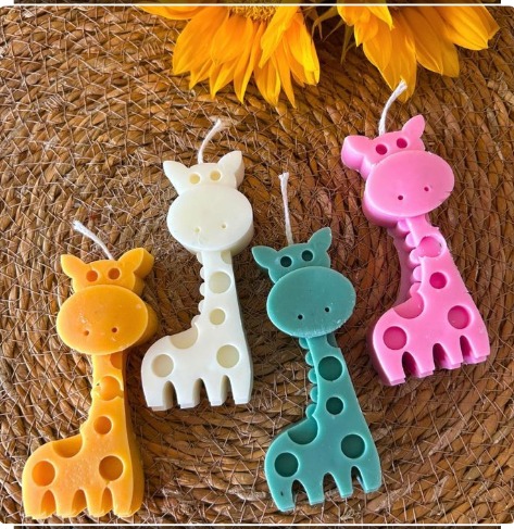 Giraffe Candle